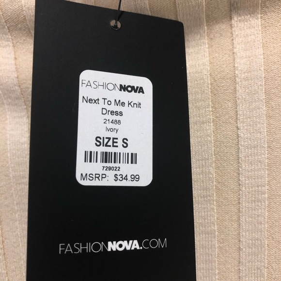 NWT Hot Ivory Dress - Picture 4 of 4